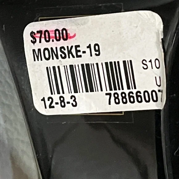 ALDO Black and Clear platform Heels 8.5 9 40 - Picture 7 of 8